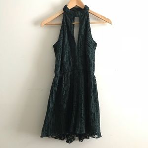 SOLD Charlotte Russe Halter Romper